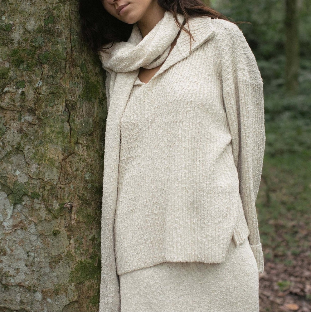 Indigo Luna Winterfall Jumper Cloud Cream